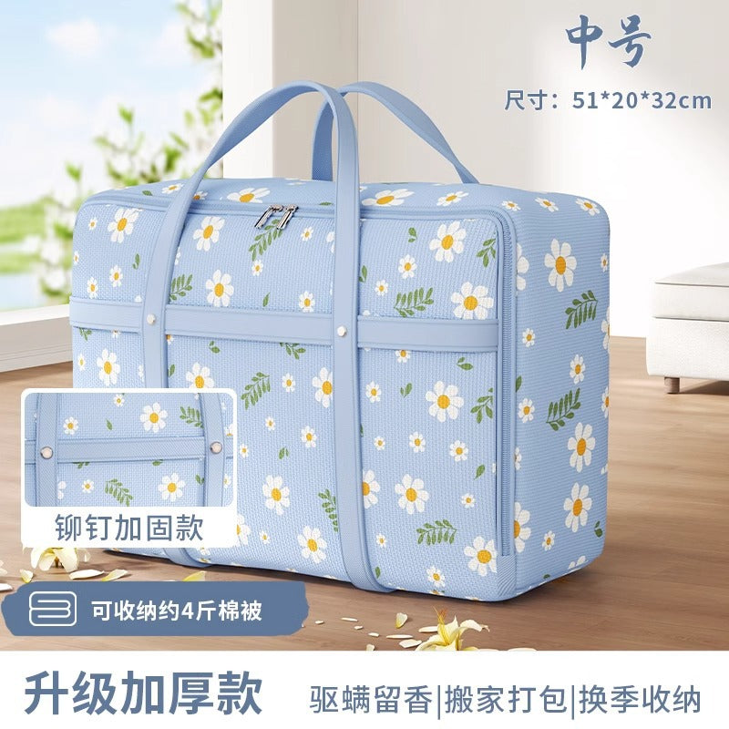 Oxford cloth moving bag household quilt storage bag large capacity student clothes quilt luggage packing bag
