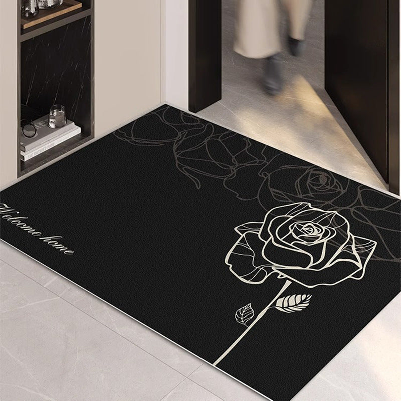 Entryway door mat: premium, customizable, low-maintenance, home-use, trendy, stain-resistant, thickened, non-slip doormat