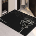 Entryway door mat: premium, customizable, low-maintenance, home-use, trendy, stain-resistant, thickened, non-slip doormat