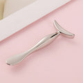 Manufacturer's new metal facial massage stick t-shaped eye cream stick cosmetics essence introduction stick digging spoon tool