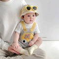 Summer lightweight baby cartoon romper - cute short-sleeve crawling suit - adorable summer outfit