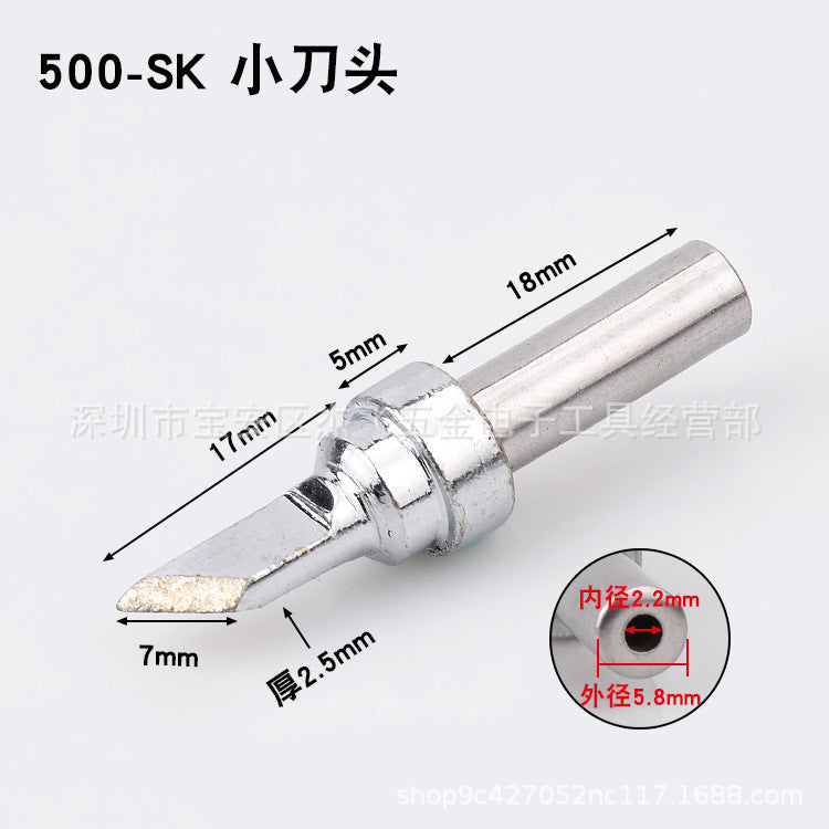 205 soldering iron head 500-4C/5C/6C8C soldering iron nozzle, high frequency 150W high power 3000A soldering iron head 500-K