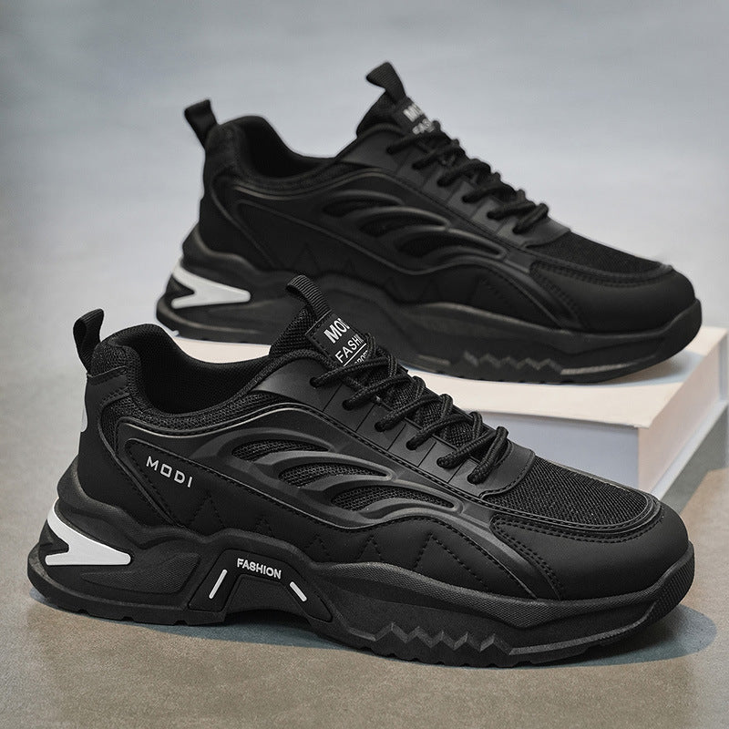 Men's sneakers - 2026 spring collection - chunky platform, height increasing, lightweight & breathable casual shoes for students