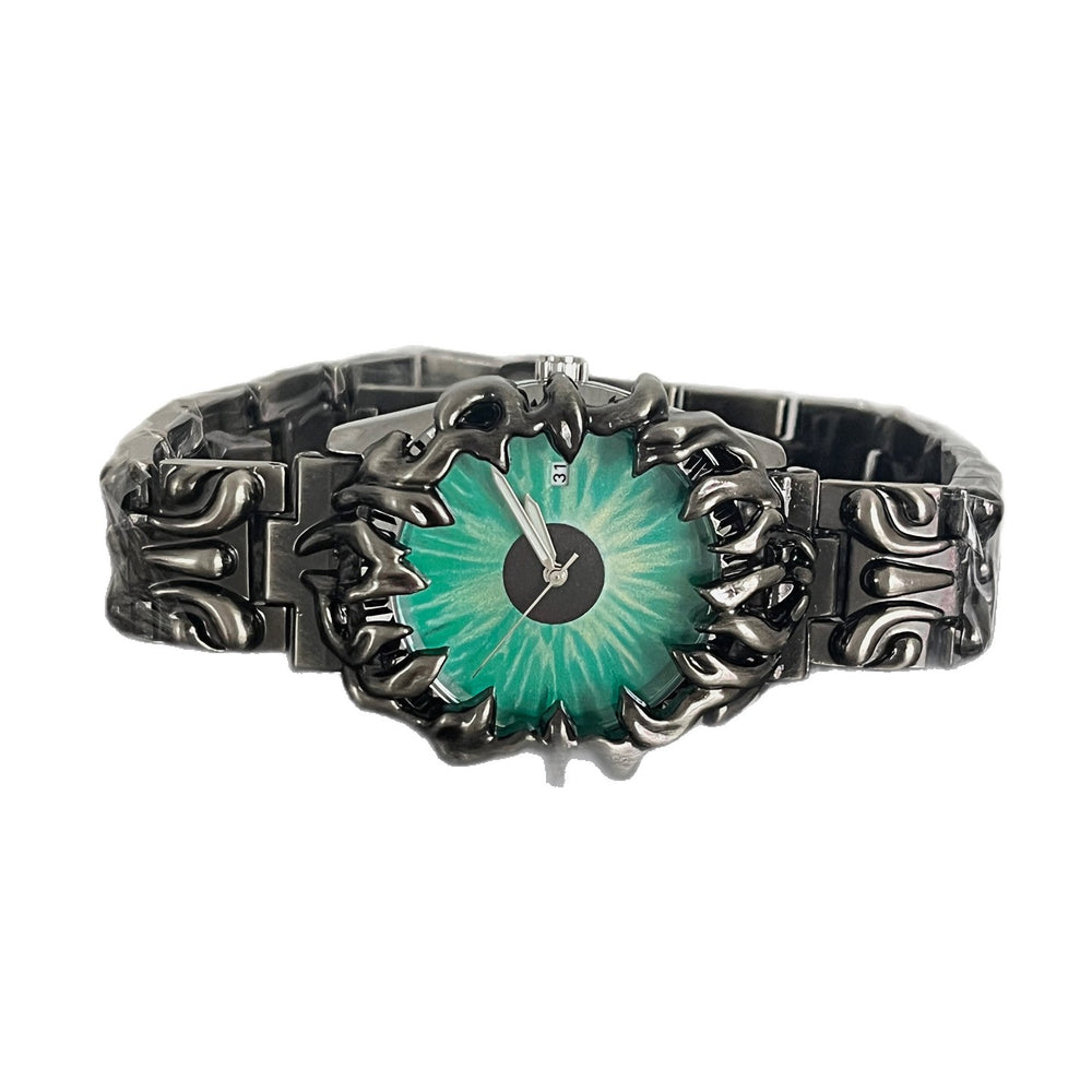 New trendy niche metal irregular claw vintage style watch european and american fashion retro quartz watch wholesale