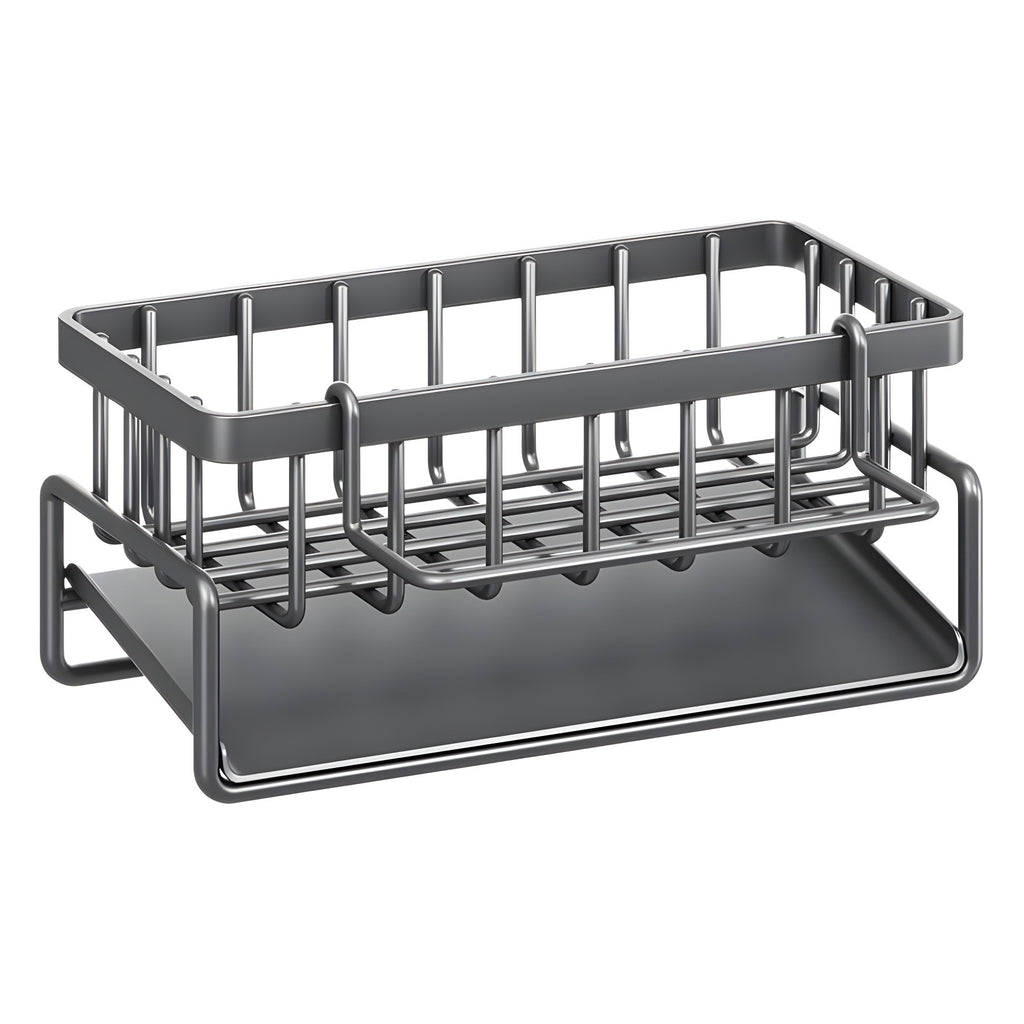 Rack Kitchen Shelf Sink Sink Drain Basket Faucet Dishcloth Sponge Storage Shelf Countertop