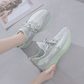 Soft and lightweight coconut shoes for women, breathable and odor-resistant mesh sneakers for summer, versatile for students, work, running, and casual sports
