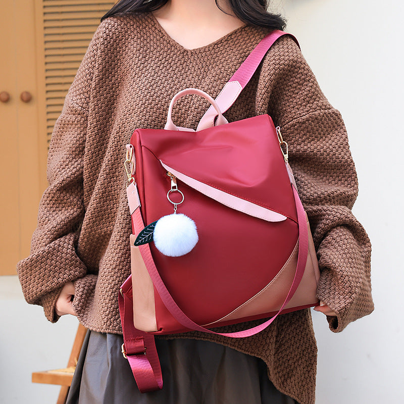 Cross-border backpack backpack women's premium commuter shoulder bag large capacity anti-theft waterproof women's backpack