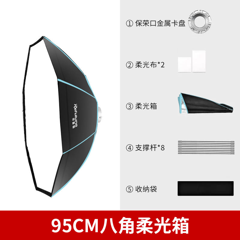 Quick installation deep throwing softbox photography lampshade video shooting deep mouth parabola softshade studio accessories 60 universal
