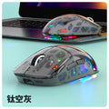 Viper bm560 bluetooth wireless tri-mode mouse - transparent design for desktop, laptop, office, and business use
