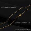 Minimalist thin round snake chain necklace women's bohemian casual charm necklace jewelry diy