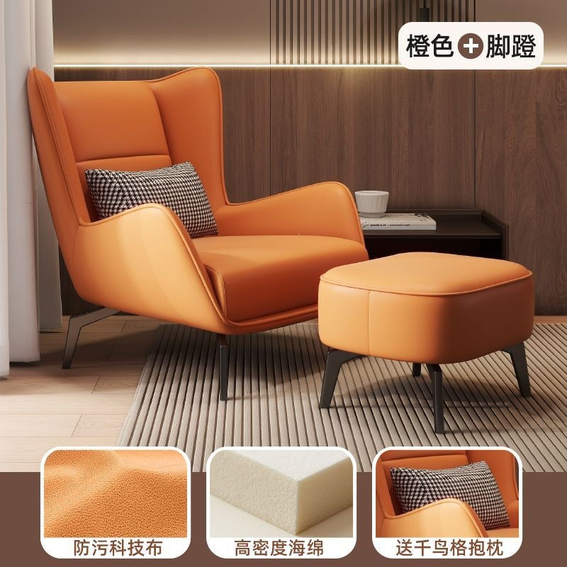 Bedroom modern single chair casual living room reclining single sofa accessible luxury lazy balcony designer for home sofa