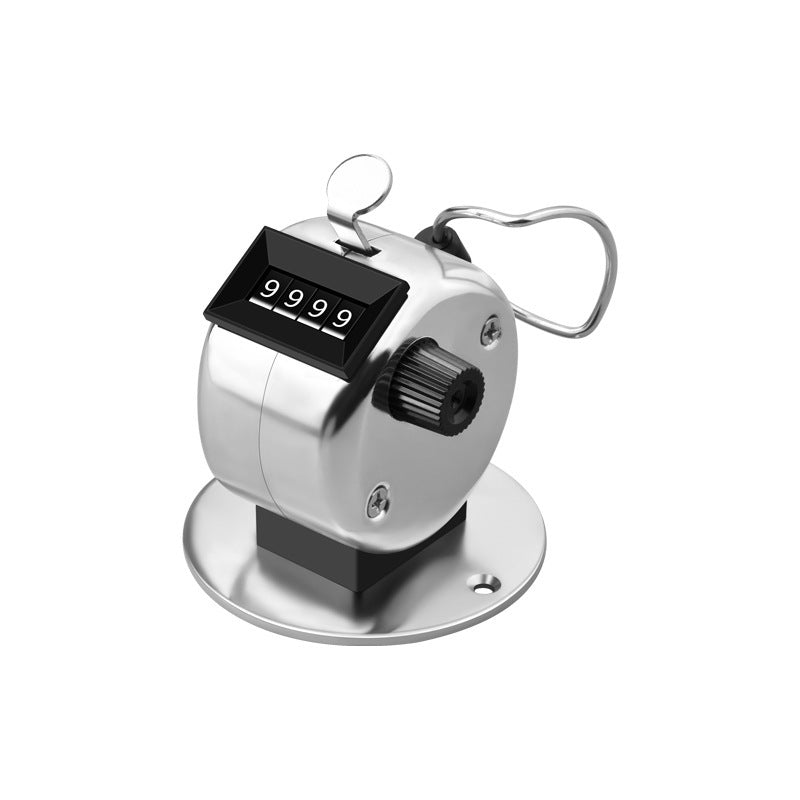 Manual mechanical traffic counter - metal hand-press counter - customer counter - clicker - counting device