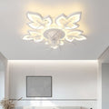 Bedroom fan light casualnew arrival smart voice bedroom light ceiling lamp with fan restaurant fan light zhongshan