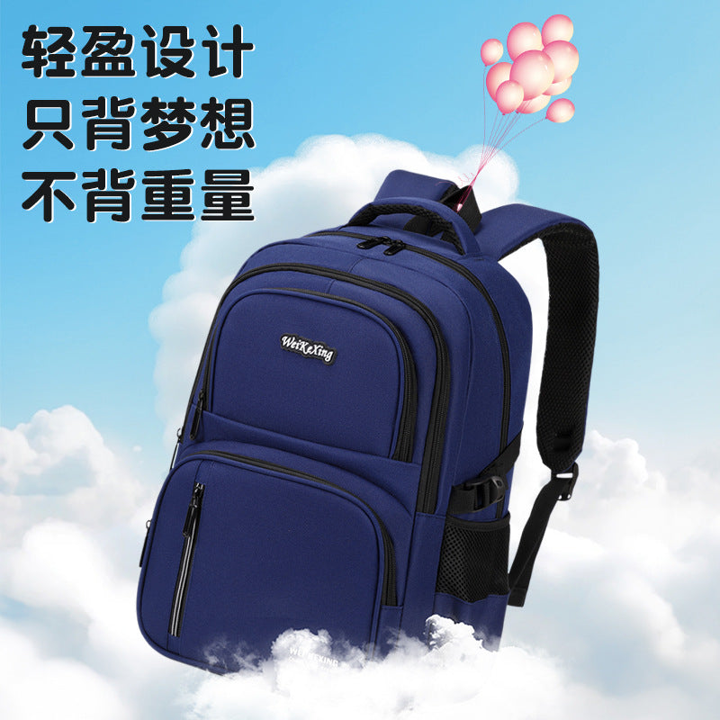 factory direct, in-stock, high-capacity backpack. perfect for middle and high school students. lightweight and ultra-lightweight backpack for men. new winter collection