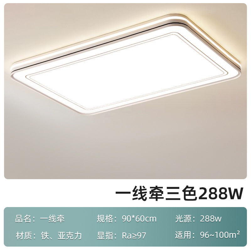 2024 new living room led ceiling light modern simple bedroom room lighting whole house ceiling light package