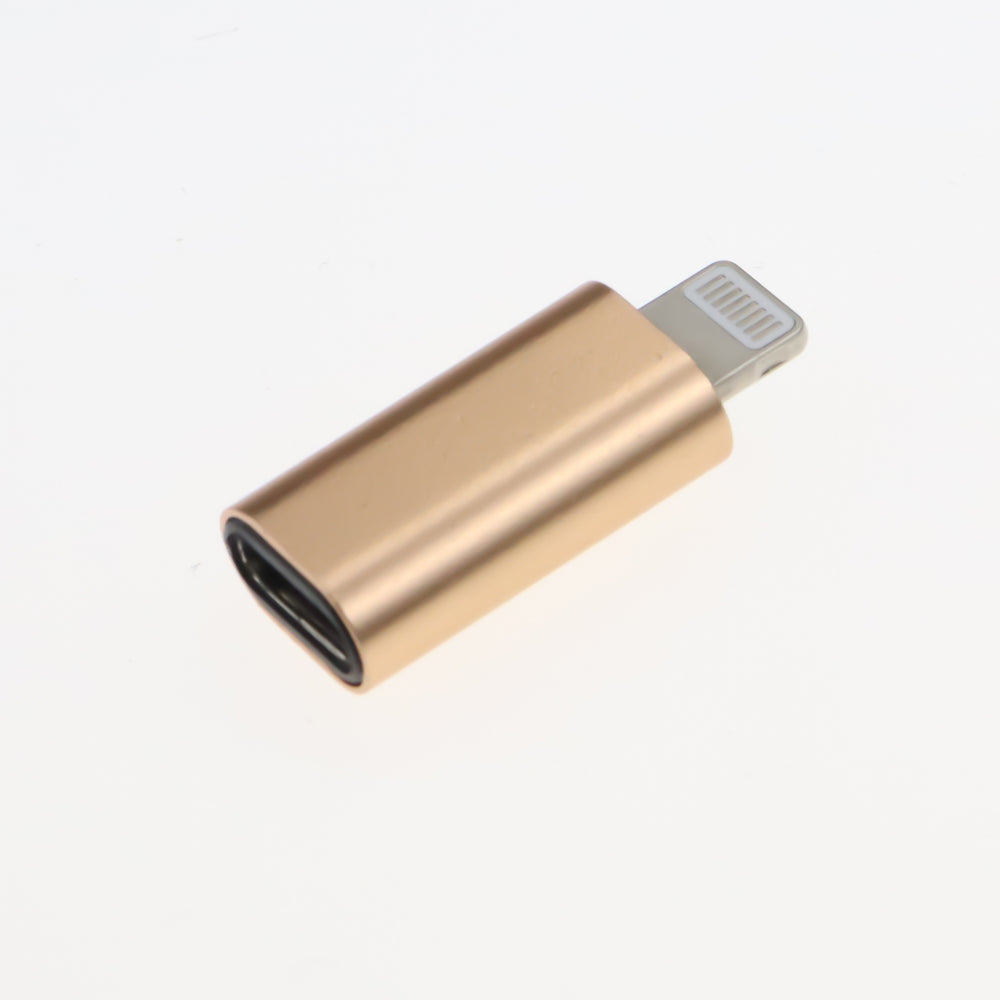 Suitable for apple mobile phone charging adapter type-c female to lightning interface converter pd fast charging tpc