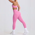 high waist hip lifting yoga shorts slimming look tight suspender beautiful back running sports intimates yoga suit for women