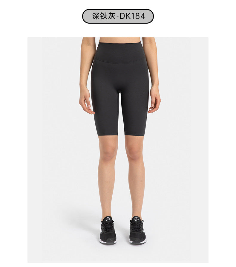Trendy dopamine dressing macaron color sexy back yoga outfit - workout running fitness set
