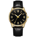 live broadcast men's watch new arrival business men's watch casual geneva quartz watch belt watch
