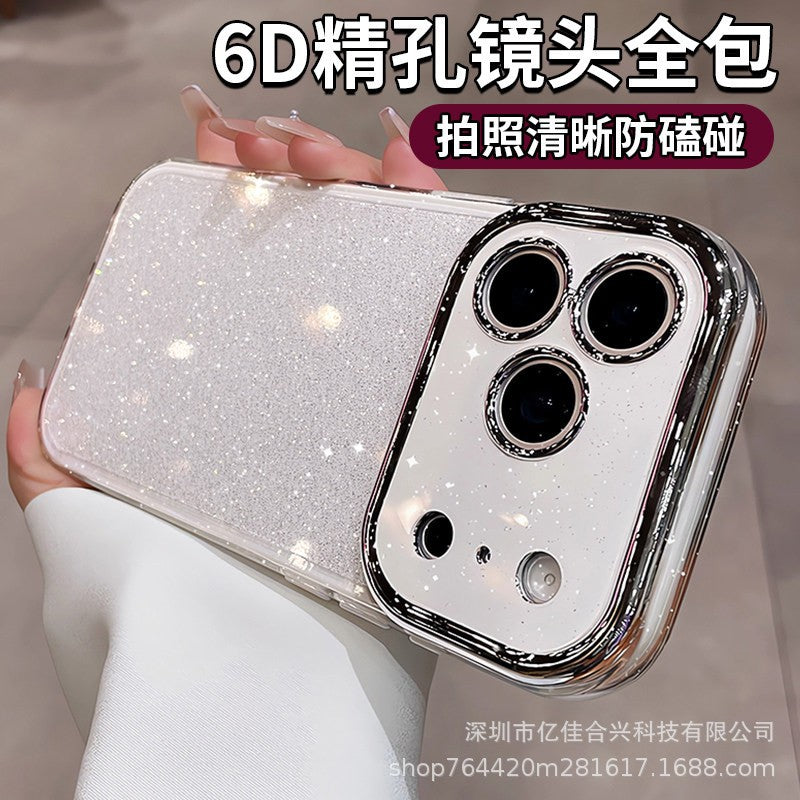 Jelly glitter: instantly transform your phone with 17 large view windows - iphone 16 pro max case, apple 17 trending protective cover