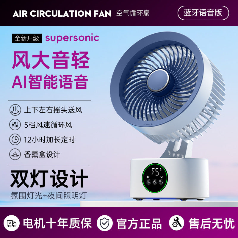 Rechargeable floor fan - powerful, portable, and versatile: perfect for home, dorm, or office. usb powered, remote control, and timer function