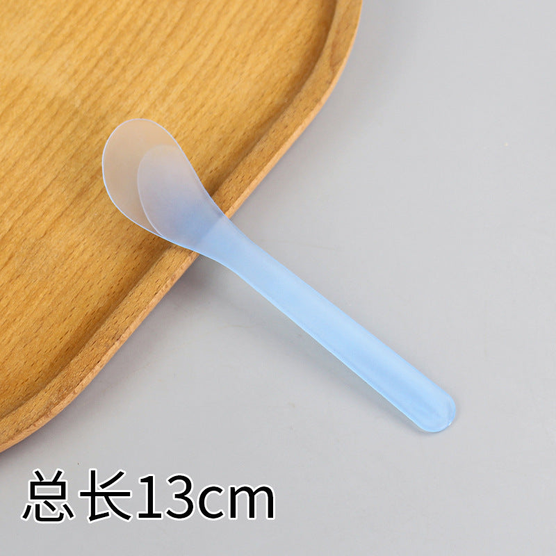 Wholesale facial mask applicator spatula set: plastic beauty mixing, stirring, scraping, and smoothing tools for face, body, and eye creams - crescent shaped spoons included