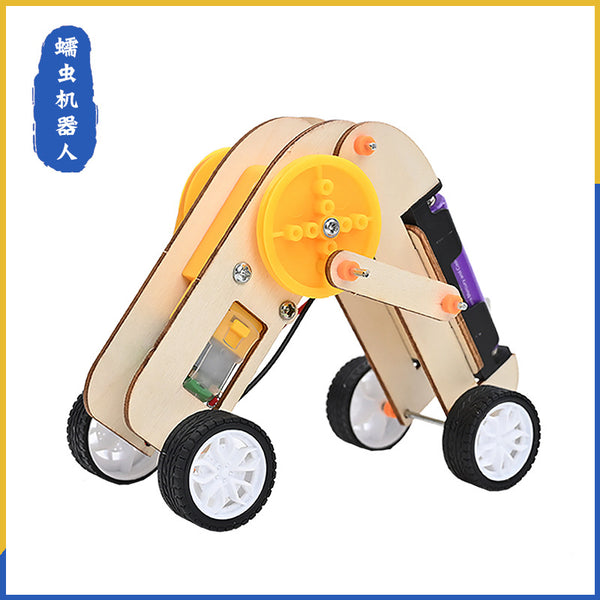 Worm robot, bionic crawling DIY technology small production children's educational handmade science small experiment material package