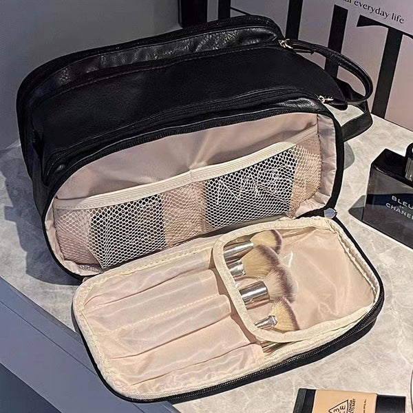 Super Big Mac Multifunctional Portable Cosmetic Bag Large Capacity Portable Travel Wash Bag Women's Cosmetics Storage Bag