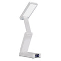 Foldable digital display desk lamp - eye protection, study-focused, ideal for college dorms, foldable, rechargeable, extra-long battery life, bedroom bedside lamp