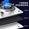 Gas stovefor homestainless steel fire stove double stove gas stove natural gas liquefied gas fire stove