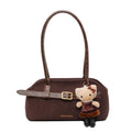 Retro bag for women, large capacity, 2025 new autumn and winter, versatile, fashionable, textured shoulder bag, work clothing, armpit bag