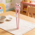Pink practice chopsticks
