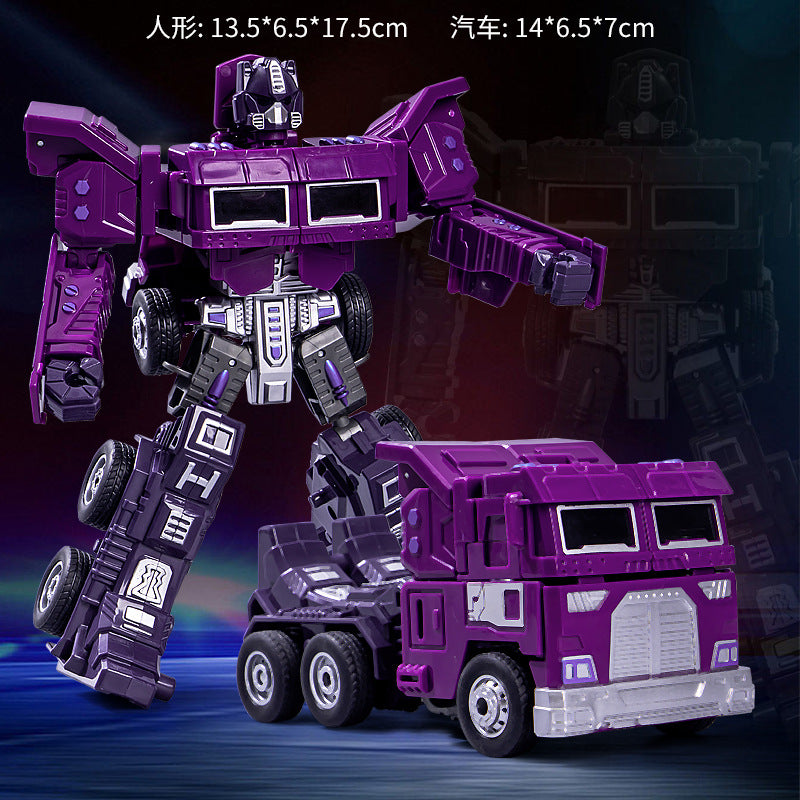 transforming truck vigilante multifunctional inertial car robot model engineering vehicle toy factory direct sales