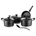Personalized european style non-stick pan industrial set of single bottom frying pan cooking casual style kitchen for home pot suit soup pot