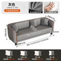 Italian accessible luxury cat claw fabric sofa small apartment living room double rental room bedroom apartment simple modern large sofa