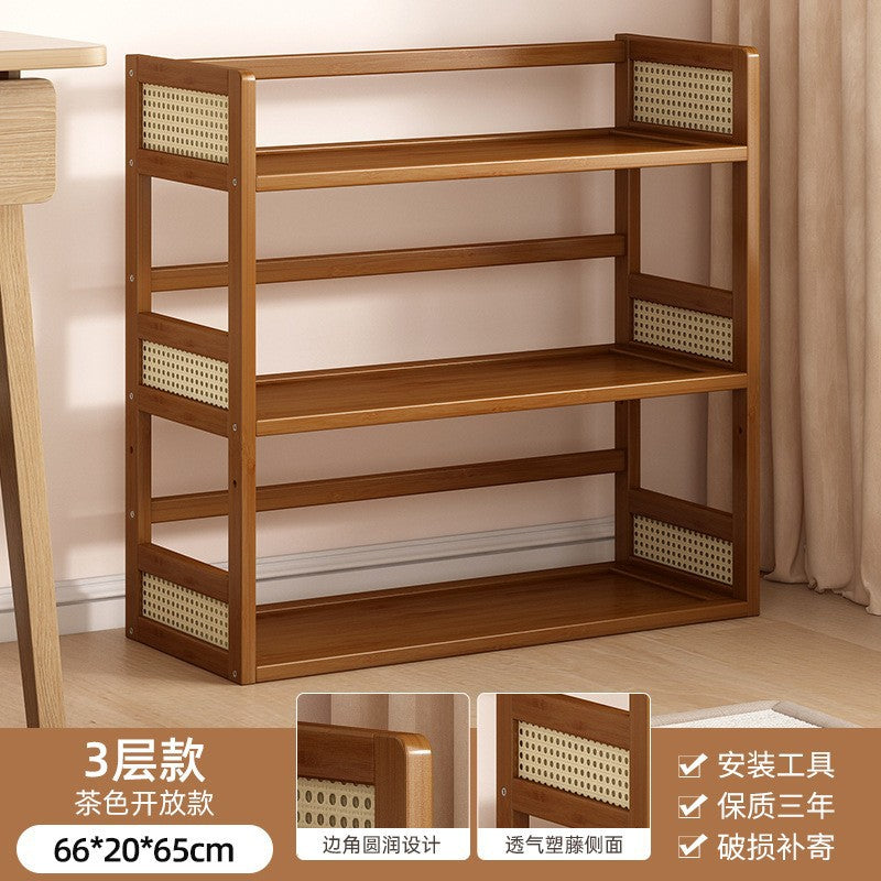 Desktop storage rack multi-layer for home living room multi-functional student desk storage cabinet office table top book shelf
