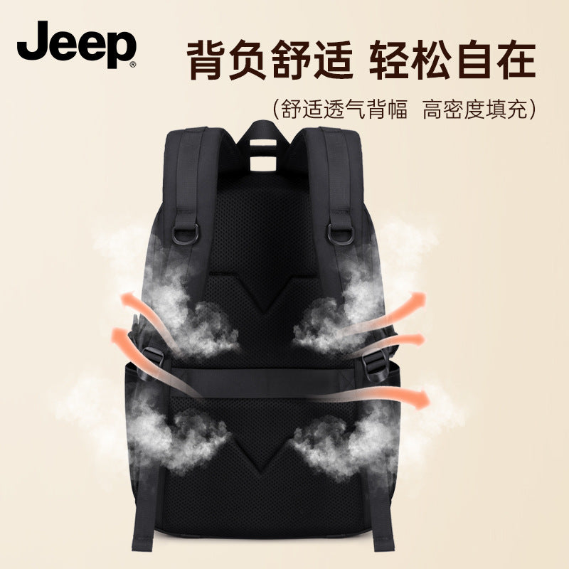 Jeep kids backpack - grades 1-6, lightweight, spine-protecting, waterproof school bag for elementary school students (boys & girls)