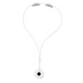 Pendant massager, hanging neck cervical massager, shoulder and neck hot compress hanging electric pulse neck protector, portable hanging neck massage