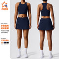 New arrivalenvironmental-friendly renewable nylon fabric sexy running tennis top summer table tennis yoga vest for women