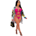 C5073 special offer: no returns or exchanges. please purchase with care. cross-border fashion women's summer beachwear & swimsuit set (european & american style)