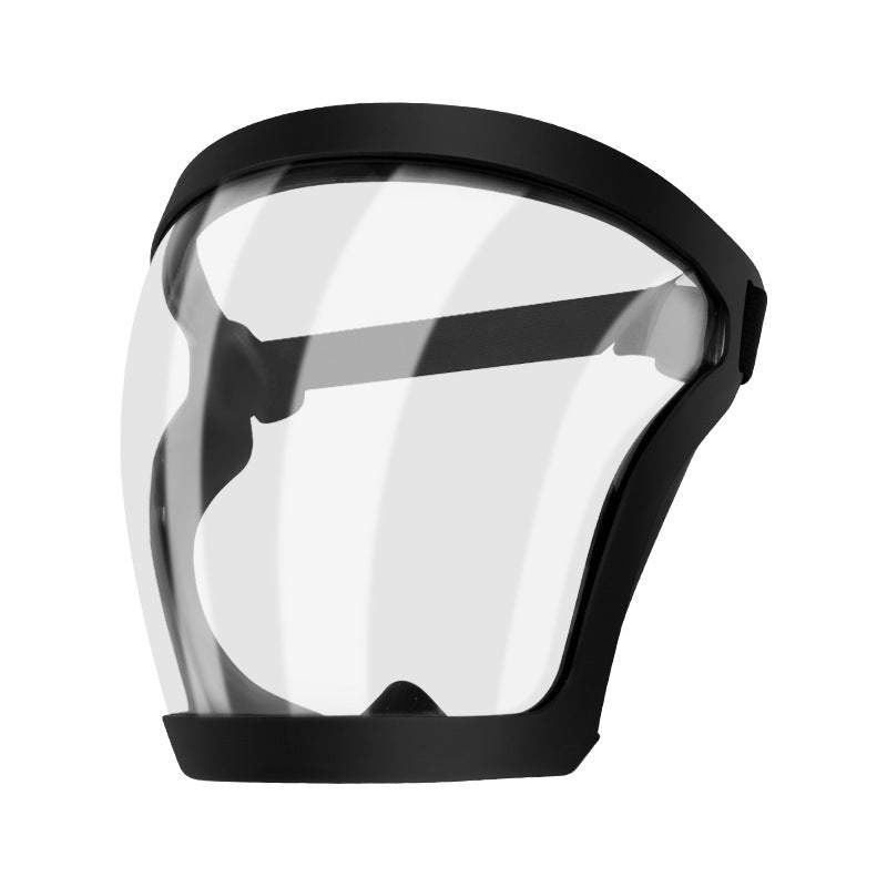 High-clarity protective face shield - transparent full face cover, hd anti-dust, anti-fog, ideal for pesticide application, face protection, and welding