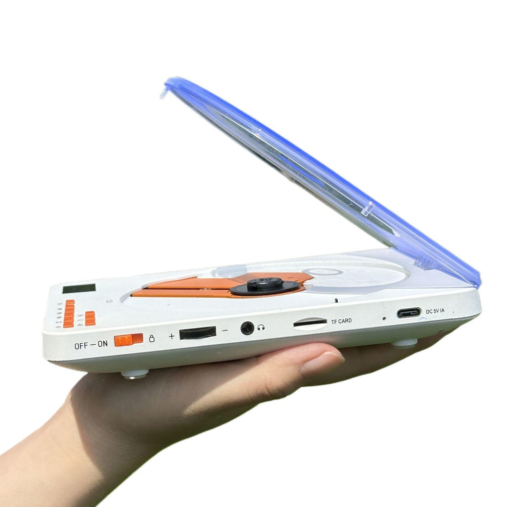 2025 new cd player - portable, trendy "ins" style, english learning device, repeater, album music player - perfect gift