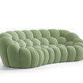 Modern minimalist bubble sofa - designer fabric, trending online, creative football art, curved sofa for home living room