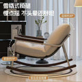 Rocking chair adult lazy sofa recliner small apartment living room home balcony leisure chair single rocking chair sofa chair