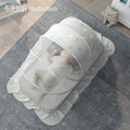 Baby mosquito net canopy - full coverage, foldable, universal fit for cribs