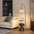 Popular medieval style floor lamp functional grapefruit floor lamp retro atmosphere lamp decorative lamp living room fishing lamp