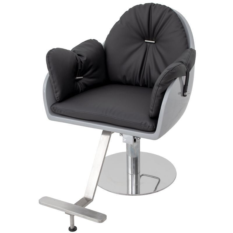 Hairdressing shop chair hairdressing chair internet celebrity hair salon special classy hairdressing shop seat hair cutting stool stainless steel hairdressing chair
