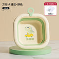 Square cartoon series - green dinosaur [foot wash] + hook
