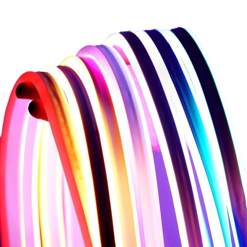 LED light with neon light flashing color-changing 220v decorative outdoor waterproof light strip linear light energy saving and power saving