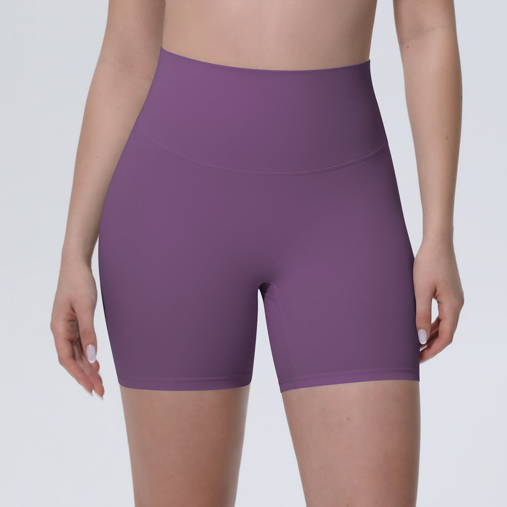New arrival: lightweight, ice-silk, skin-friendly, breathable, compression solid color yoga pants - perfect for running, fitness, and yoga. available in 3/4 length shorts